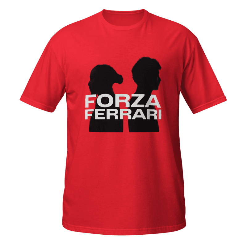 Forza Charles Lewis Short-Sleeve Unisex T-Shirt — Red