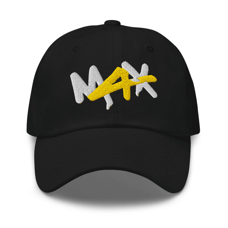 Max 4 Dad hat — Black