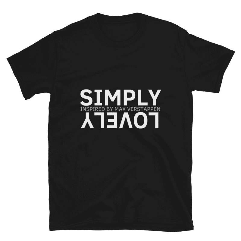 Lovely Max Short-Sleeve Unisex T-Shirt — Black