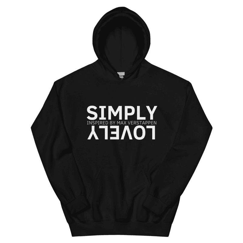 Lovely Max Unisex Hoodie — Black